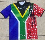 South Africa Flag Golf Shirt