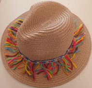 Ladies Straw Party Hat