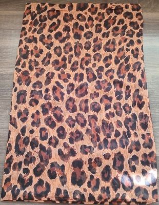 Leopard Print Cotton Scarf