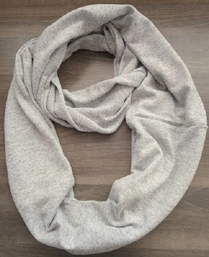 Grey Viscose Snood