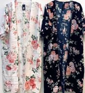 Viscose Floral Bohemian Kimono