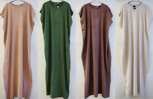 Short Sleeve Abaya Inner Dress